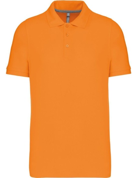 Pánská polokošile Kariban K241 - Oranžová 3XL
