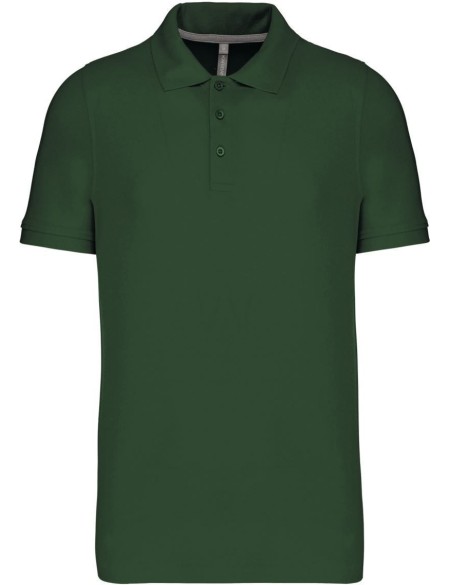 Pánská polokošile Kariban K241 - Forest green 3XL
