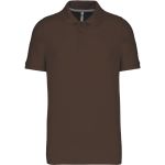 Pánská polokošile Kariban K241 - Chocolate XXL