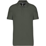 Pánská polokošile Kariban K241 - Dark khaki S