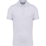 Pánská polokošile Kariban K241 - Ash heather XXL