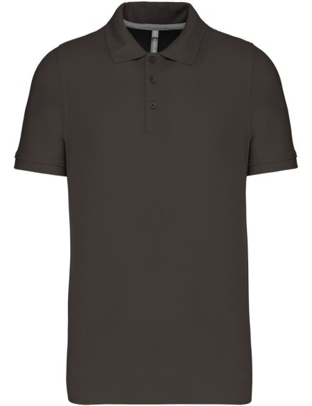 Pánská polokošile Kariban K241 - Dark grey XXL
