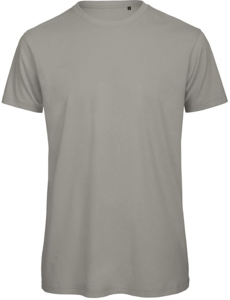 Pánské tričko B+C Inspire T z bio bavny - Light grey L