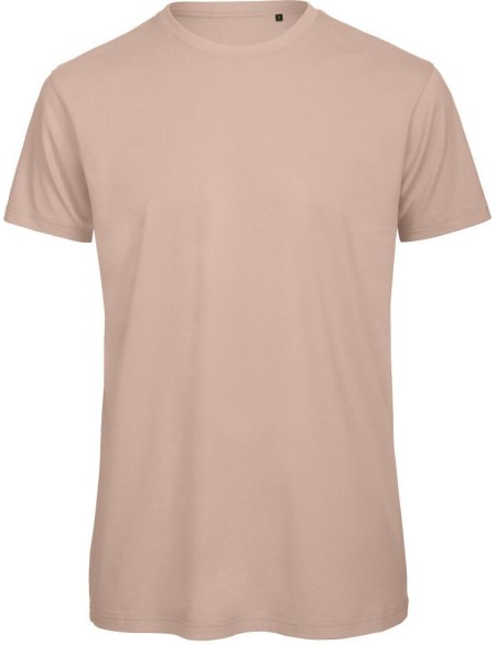 Pánské tričko B+C Inspire T z bio bavny - Millennial pink M