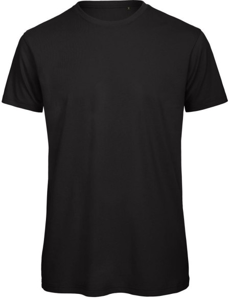 Pánské tričko B+C Inspire T z bio bavny - Black M