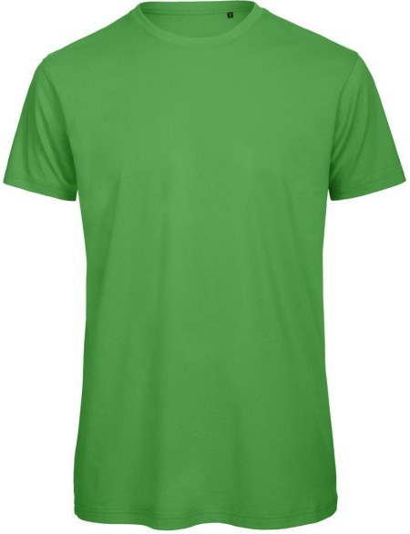 Pánské tričko B+C Inspire T z bio bavny - Real green M
