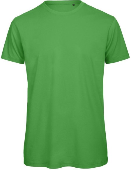 Pánské tričko B+C Inspire T z bio bavny - Real green XXL