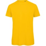 Pánské tričko B+C Inspire T z bio bavny - Gold M