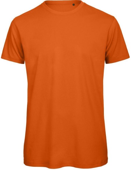 Pánské tričko B+C Inspire T z bio bavny - Urban orange XL