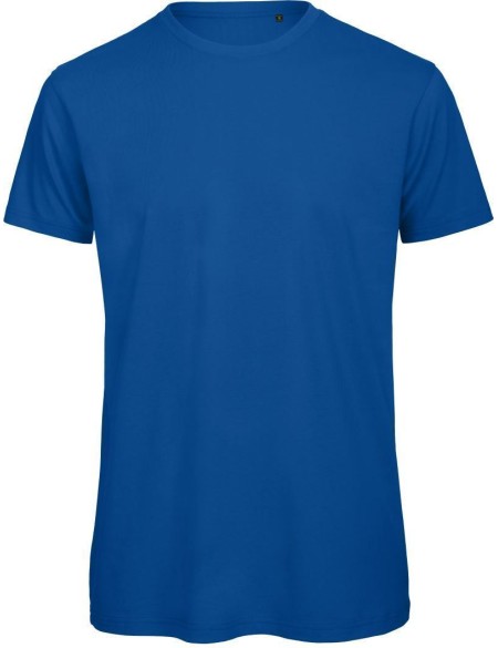 Pánské tričko B+C Inspire T z bio bavny - Royal blue XXL