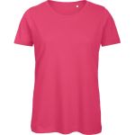 Dámské tričko B+C Inspire T z bio bavlny - Fuchsia XS