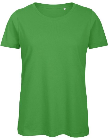 Dámské tričko B+C Inspire T z bio bavlny - Real green M