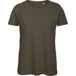 Dámské tričko B+C Inspire T z bio bavlny - Khaki S