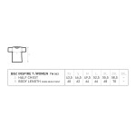 Dámské tričko B+C Inspire T z bio bavlny - Light grey XS