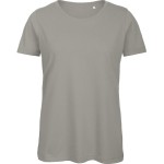Dámské tričko B+C Inspire T z bio bavlny - Light grey XS