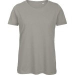 Dámské tričko B+C Inspire T z bio bavlny - Light grey L