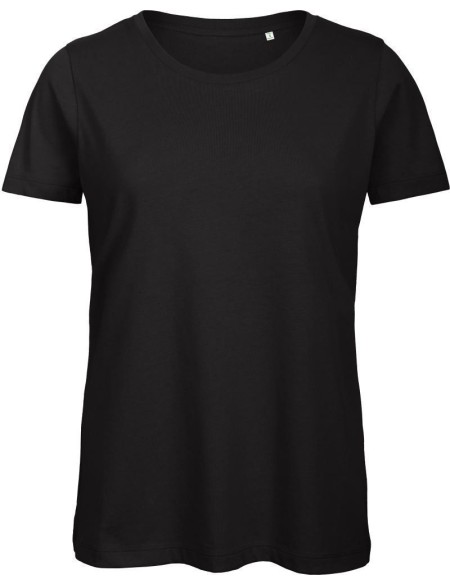 Dámské tričko B+C Inspire T z bio bavlny - Black XL