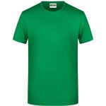 Pánské tričko z bio bavlny James+Nicholson 8008 - Fern green 3XL
