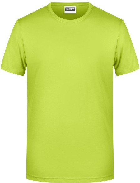 Pánské tričko z bio bavlny James+Nicholson 8008 - Acid yellow M