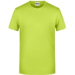 Pánské tričko z bio bavlny James+Nicholson 8008 - Acid yellow XXL