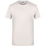 Pánské tričko z bio bavlny James+Nicholson 8008 - Natural XXL