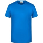 Pánské tričko z bio bavlny James+Nicholson 8008 - Cobalt XXL