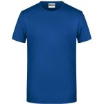 Pánské tričko z bio bavlny James+Nicholson 8008 - Dark royal XL