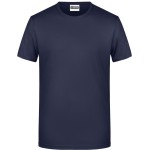 Pánské tričko z bio bavlny James+Nicholson 8008 - Navy XL
