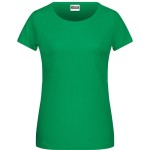 Dámské tričko z bio bavlny James+Nicholson 8007 - Fern green S