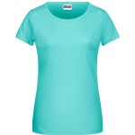 Dámské tričko z bio bavlny James+Nicholson 8007 - Mint XL
