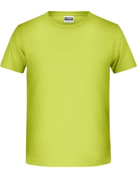 Chlapecké tričko z bio bavlny James+Nicholson 8008B - Acid yellow XL