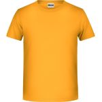 Chlapecké tričko z bio bavlny James+Nicholson 8008B - Gold yellow M