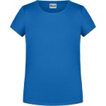 Dívčí tričko z bio bavlny James+Nicholson 8007G - Cobalt L