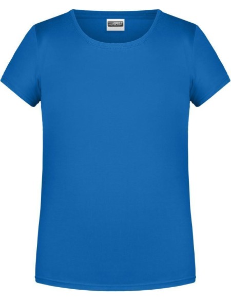 Dívčí tričko z bio bavlny James+Nicholson 8007G - Cobalt L