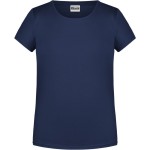 Dívčí tričko z bio bavlny James+Nicholson 8007G - Navy S