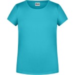 Dívčí tričko z bio bavlny James+Nicholson 8007G - Pacific M