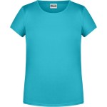 Dívčí tričko z bio bavlny James+Nicholson 8007G - Pacific XXL