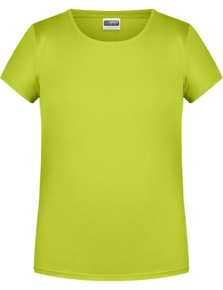 Dívčí tričko z bio bavlny James+Nicholson 8007G - Acid yellow L