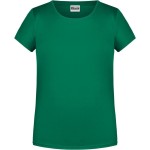 Dívčí tričko z bio bavlny James+Nicholson 8007G - Irish green XS