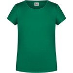 Dívčí tričko z bio bavlny James+Nicholson 8007G - Irish green XXL