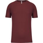 Pánské sportovní tričko Kariban PA438 - Vínová 3XL