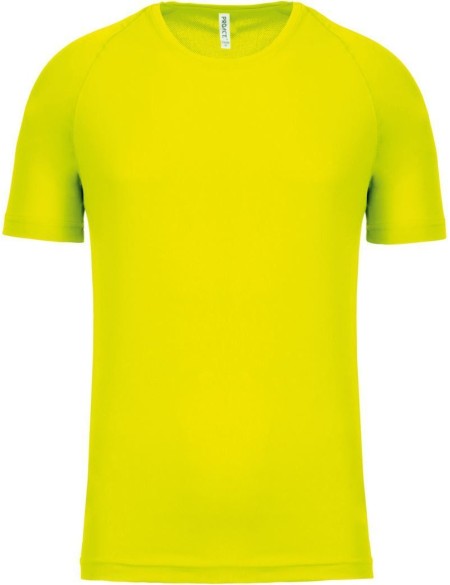 Pánské sportovní tričko Kariban PA438 - Fluorescent yellow XS
