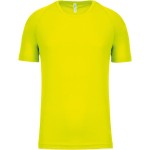 Pánské sportovní tričko Kariban PA438 - Fluorescent yellow S