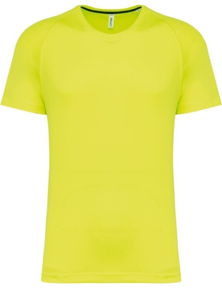 Pánské sportovní tričko Kariban PA4012 - Fluorescent yellow M