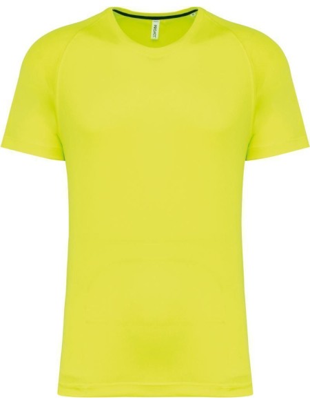 Pánské sportovní tričko Kariban PA4012 - Fluorescent yellow 3XL