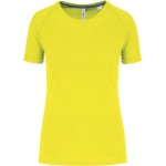 Dámské sportovní tričko Kariban PA4013 - Fluorescent yellow M
