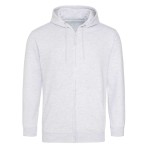 Pánská mikina na zip s kapucí ZOODIE - Ash L