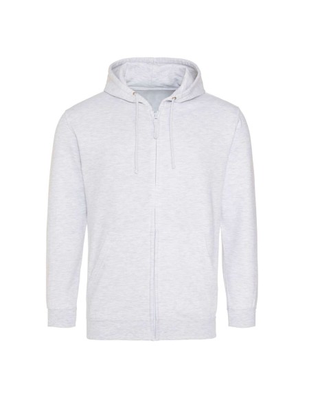 Pánská mikina na zip s kapucí ZOODIE - Ash XL