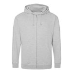 Pánská mikina na zip s kapucí ZOODIE - Heather grey S