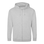 Pánská mikina na zip s kapucí ZOODIE - Heather grey S